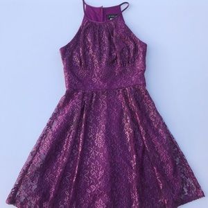 Plum dress